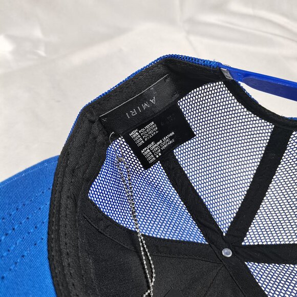 Unisex Amiri Blue Trucker Hat - Picture 6 of 9